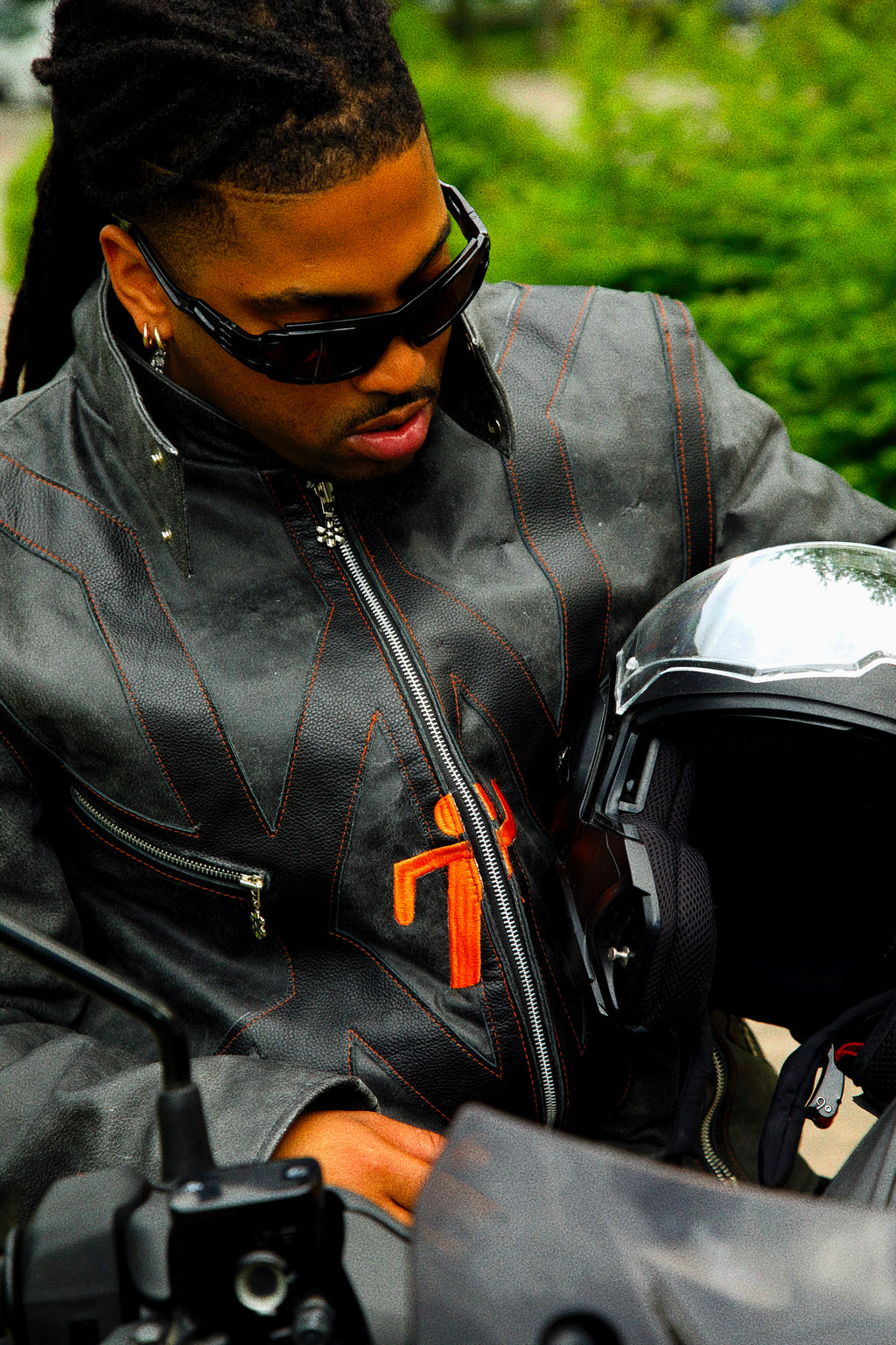 leather jacket