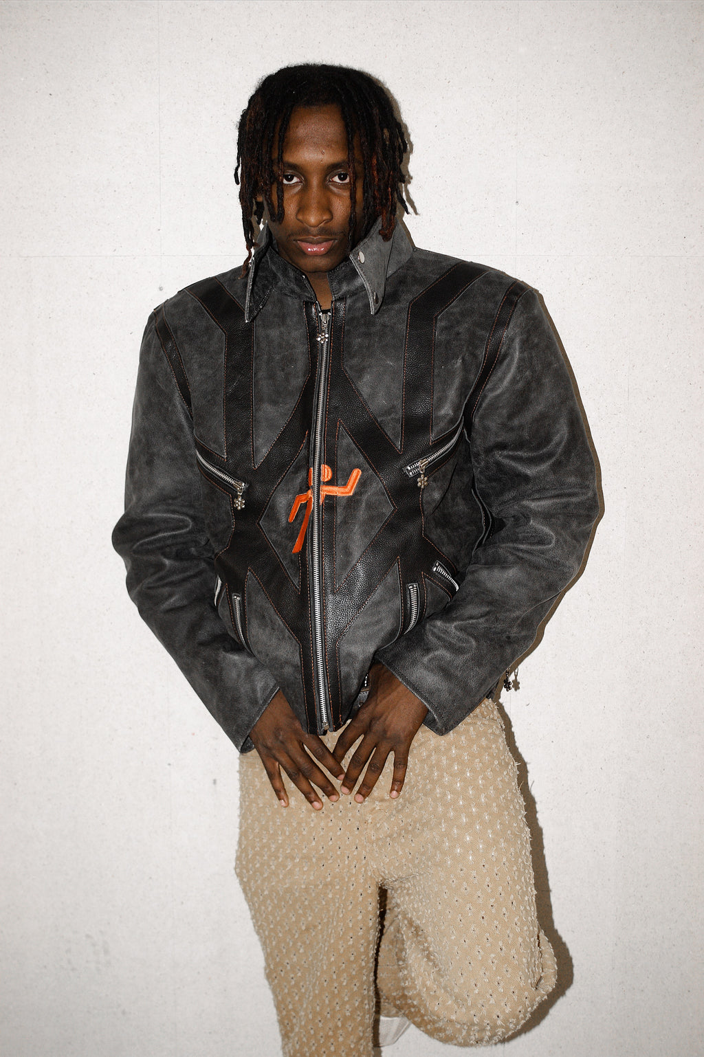 leather jacket